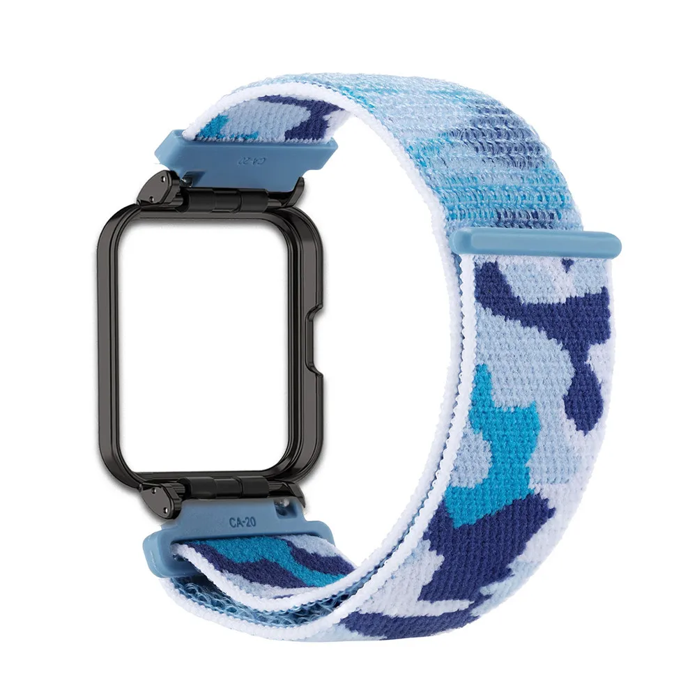 

Камуфляжные ремешки для Xiaomi Mi Watch Lite 2/Redmi Watch 2 Lite, нейлоновый ремешок на липучке