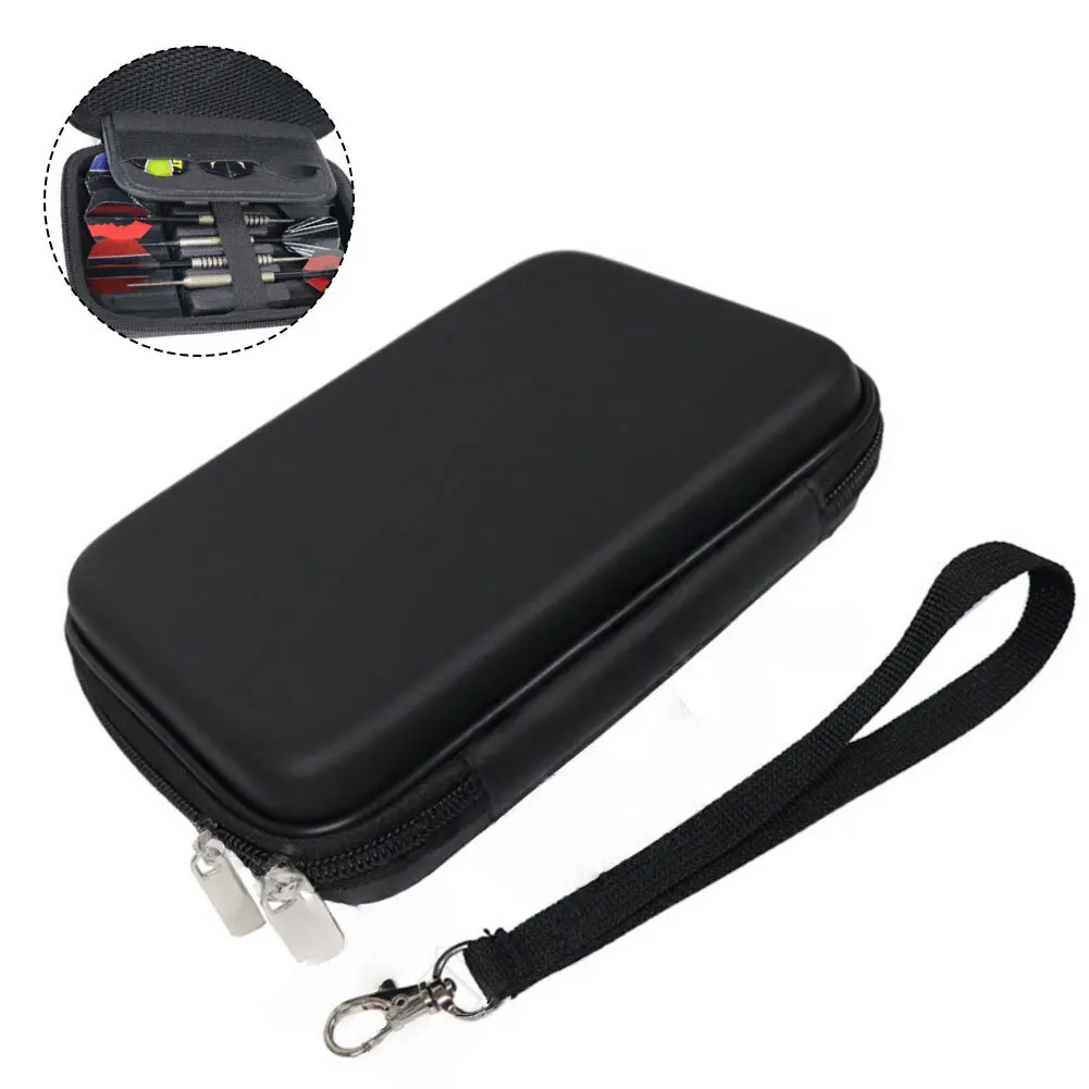 

For -Dart Players Multifunctional -Dart Box With 6 -Darts Storage Dedicated Compartments Mesh Pockets Quick Access
