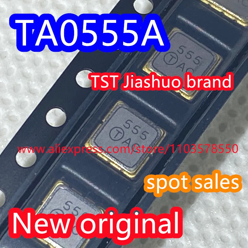 

10PCS TA0555A code 555 brand new genuine 480MHz packaged SMD SAW sound meter filter