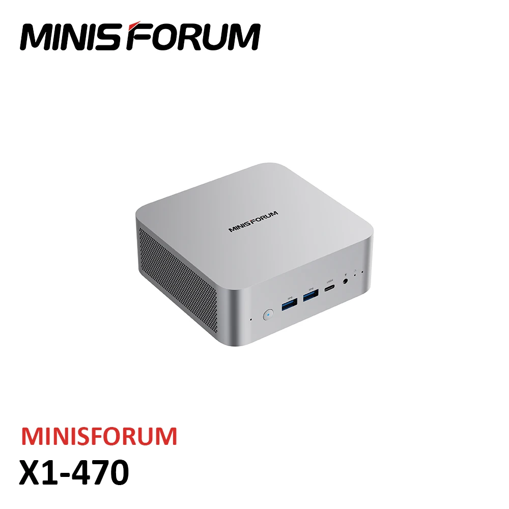 MINISFORUM AI X1 Mini PC AMD Ryzen 7 255 DDR5 32GB 1TB SSD WiFi 7