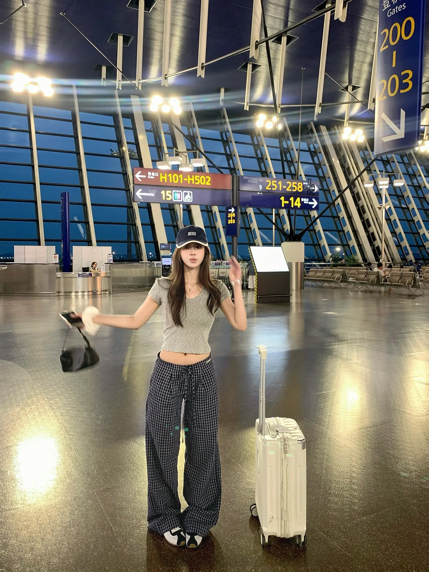 

Американские ретро-брюки в клетку с широкими штанинами, свободного кроя, повседневные, с высокой талией, прямые, в стиле Circle Cooky Doll