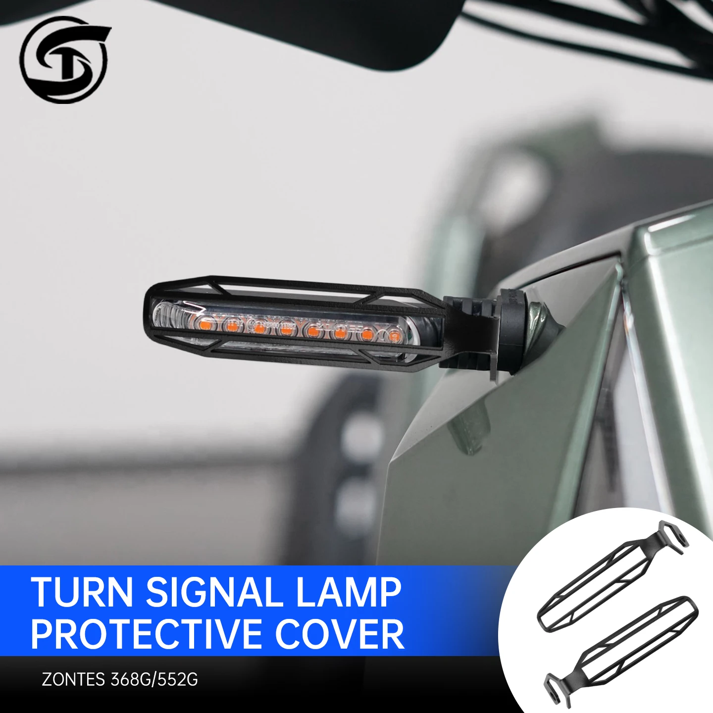 Suitable for ZONTES 703RR 703F 703T 368G 552G 703 368 552 Turn Signal Light Protective Cover Motorcycle Accessory Protector