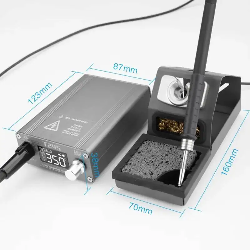 C245 Soldering Station with Exclusive Heating System Heats Up to 350°C in 3S for Electronics and Circuit Board Welding Equipment