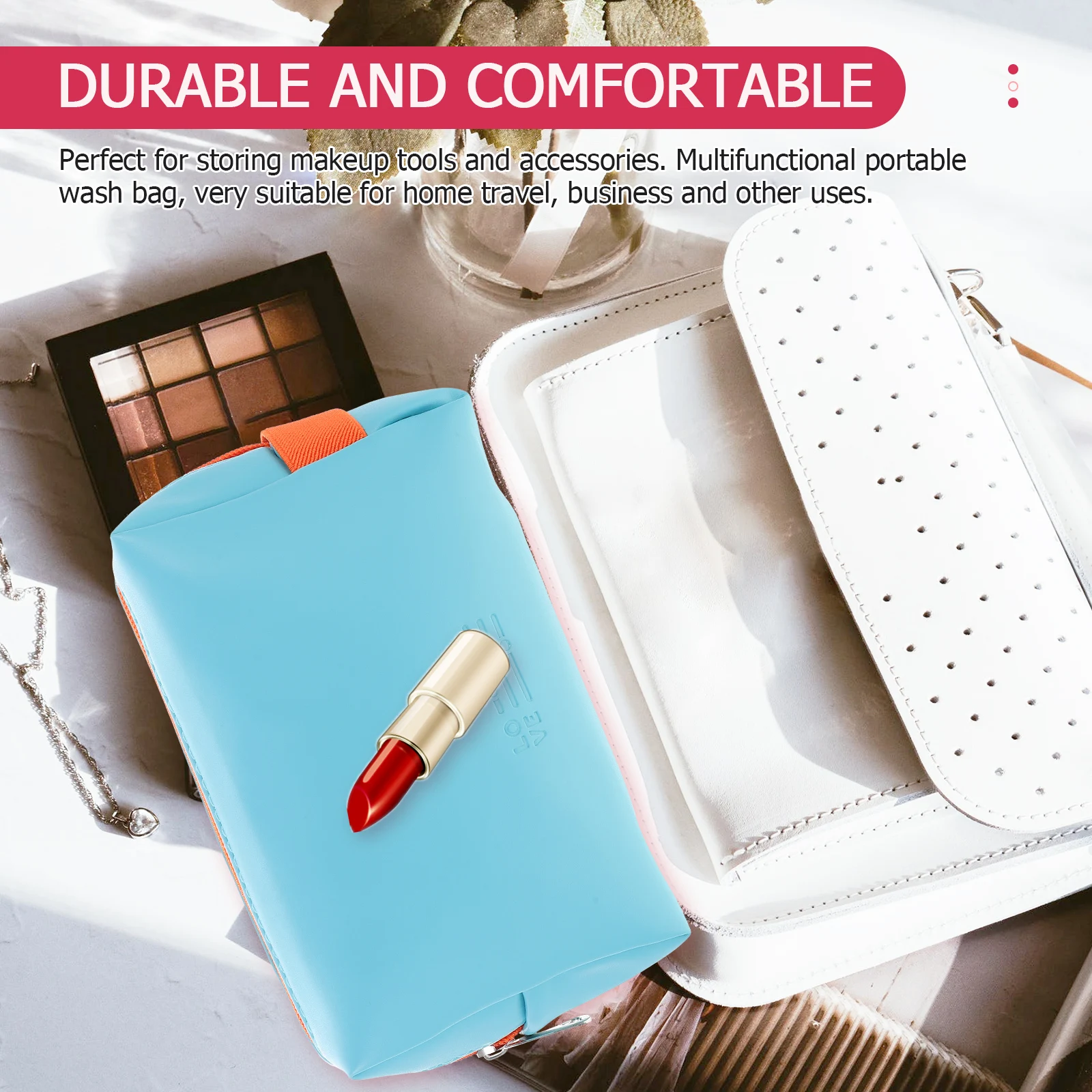 

Mini Storage Bag Durable Polyester Simple Coin Purse Travel ganizer Toiletry Pouch Bags Women Makeup Bag Storage