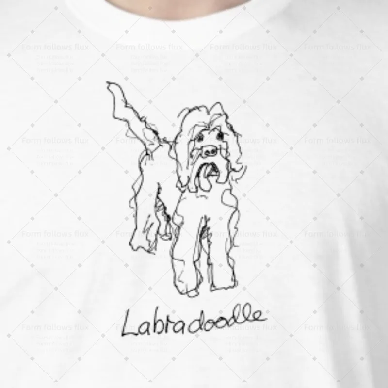 

2026 men T-Shirt Hoodie Labradoodle Animals Animals Dogs Mums Hand Drawn Comic style Unisex S-6XL Plus Size Friendly
