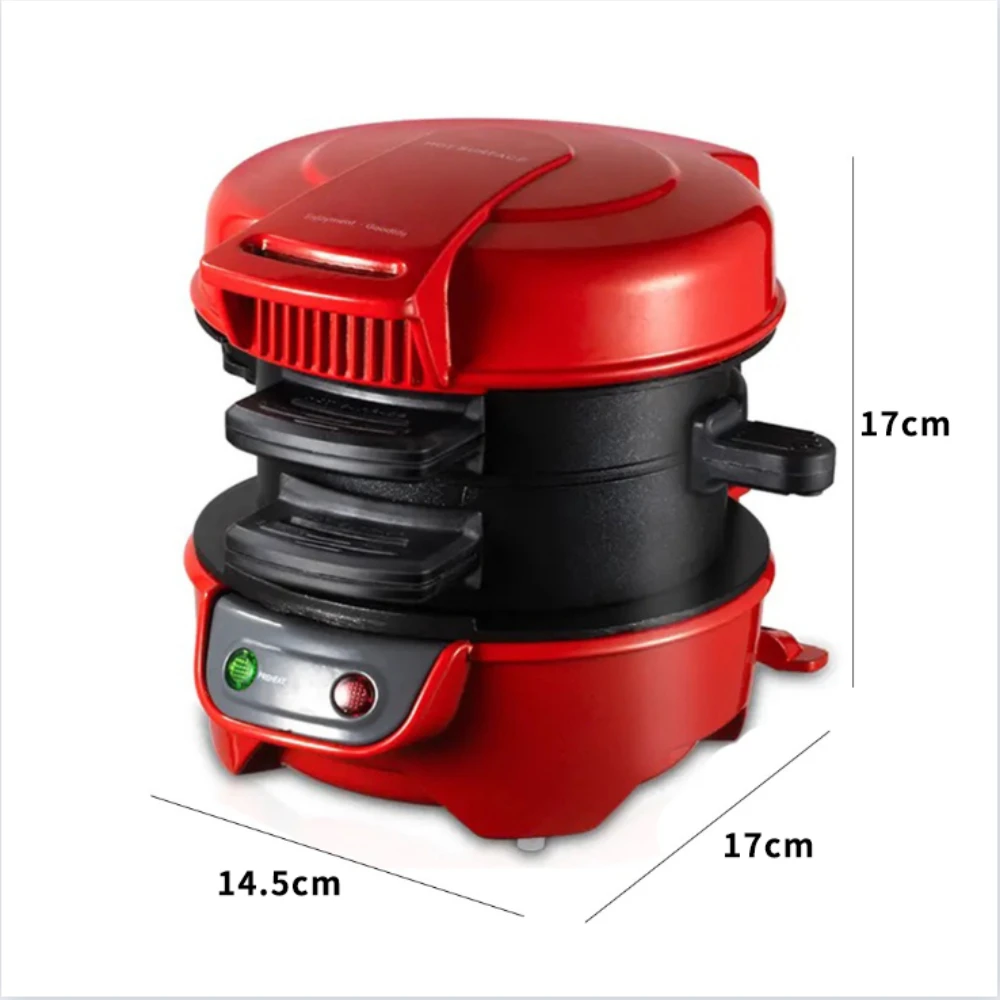 EU Muti_function Non-stick Small Electric Hamburger Grill Breakfast Sandwich Maker Grill Toaster Mini Portable Burger Maker