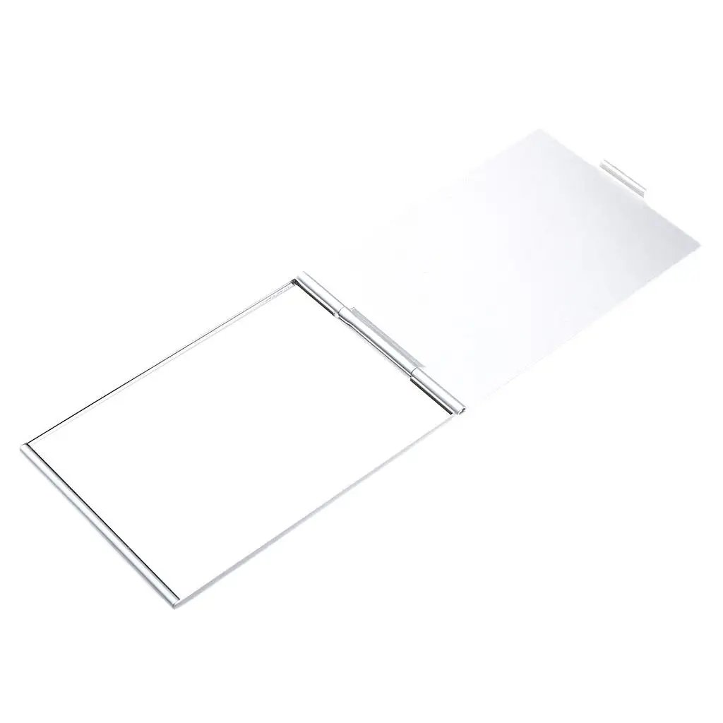 Foldable Pocket Mirror Makeup Beauty Travel Cosmetic Mirror Aluminum Frame
