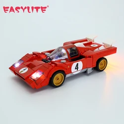 EASYLITE EASYLITE LED Light Kit For Speed Champions 76906 1970 512 M Racing Building Blocks Only Lighting Set No Model