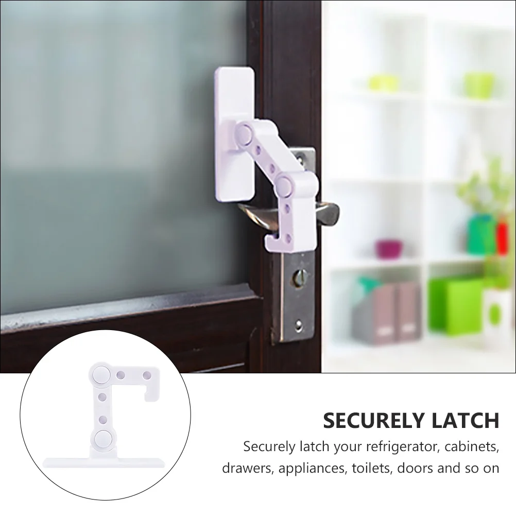 

Window Refrigerator Safety Child Security Cabinet Locks Toddler Door Knob Lock Proof Door Handle Lock Easy Install