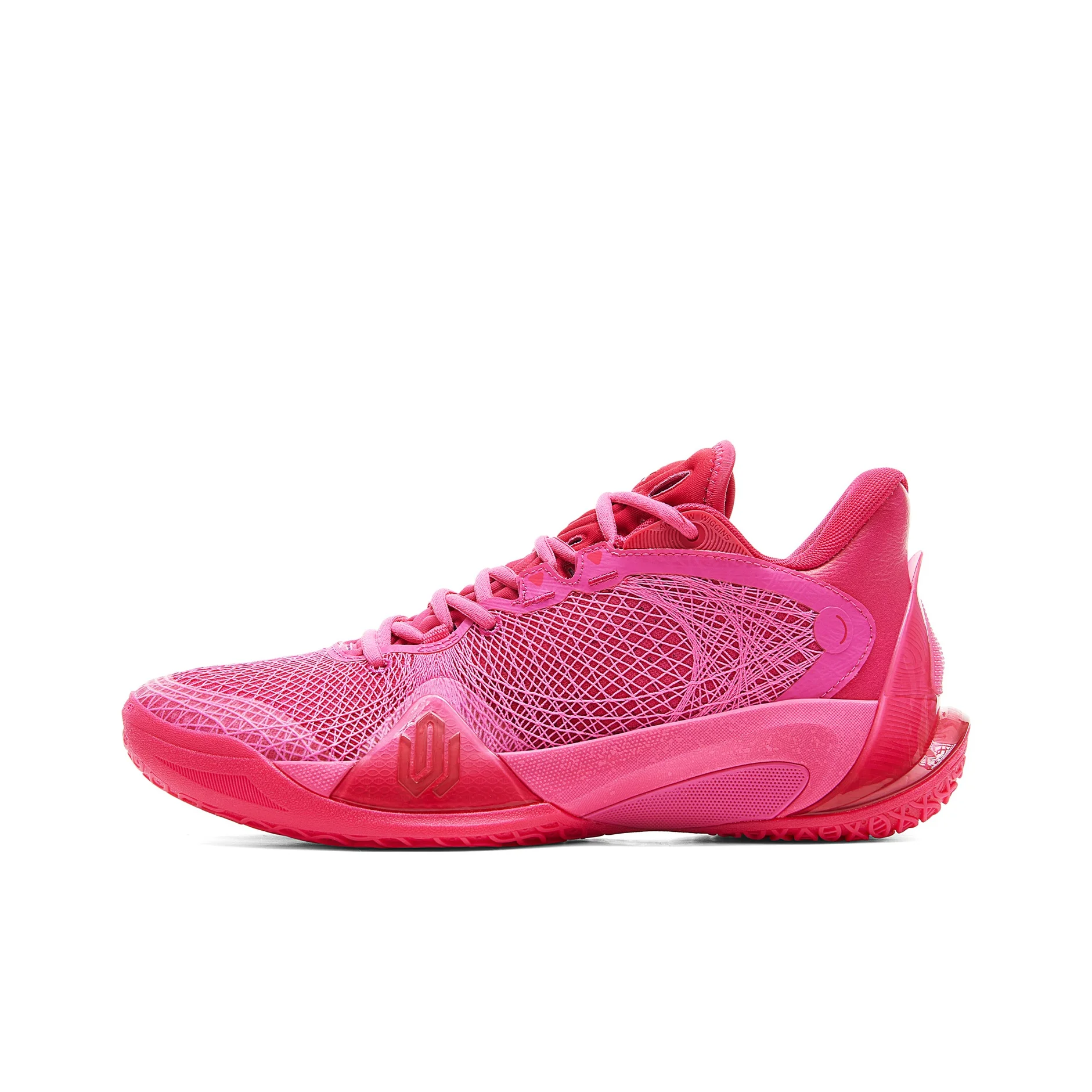 PEAK Wiggins Talent 2 Cushioning Abrasion Resistant Rebound Low top Basketball Shoes Men's Rose Red ET51711A