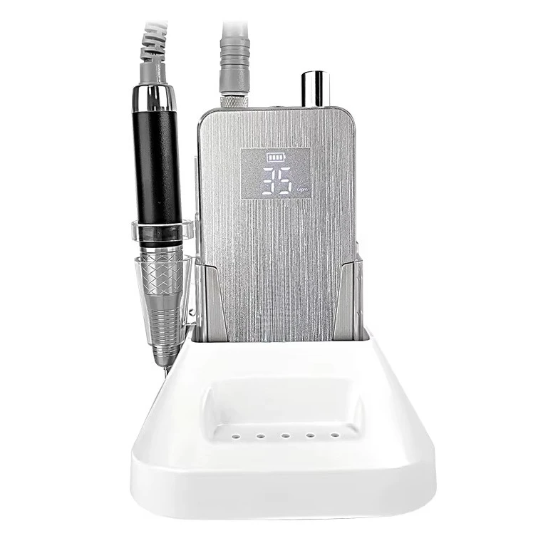 

Electric Nail File Rechargeable Nail E-File Desktop Drill Machine 35000rpm Brushless