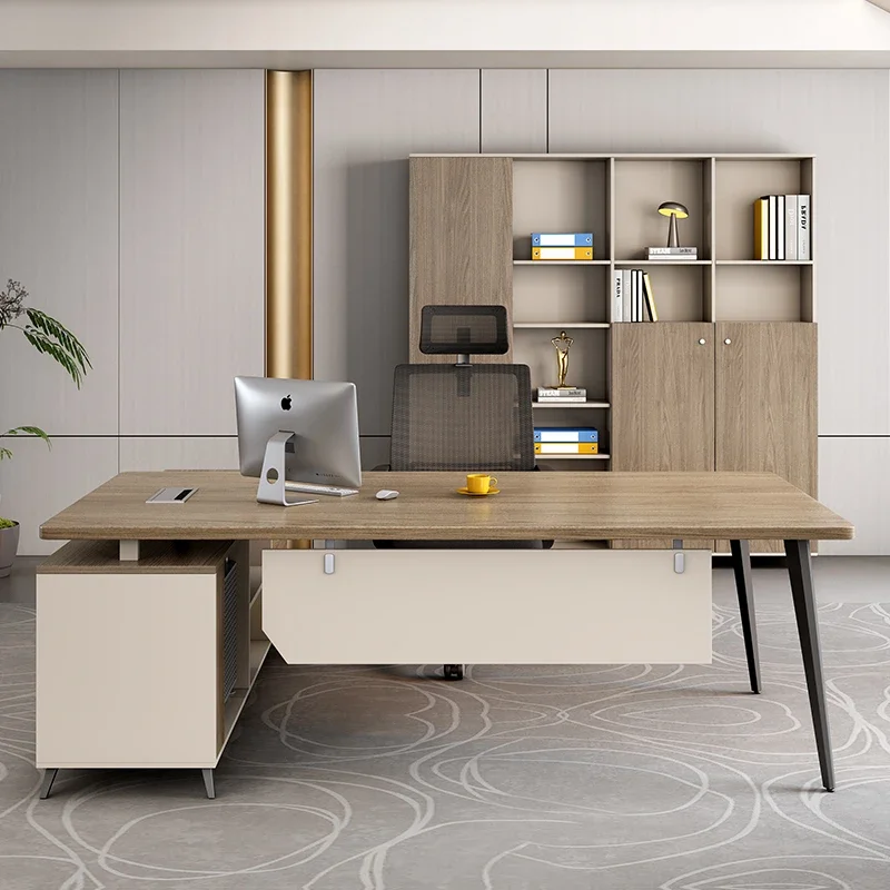 Luxury Computer Office Desks With Drawers Modern Luxury Manager Office Desks Corner Simple Design Furniture Er Arbeitet LLOD