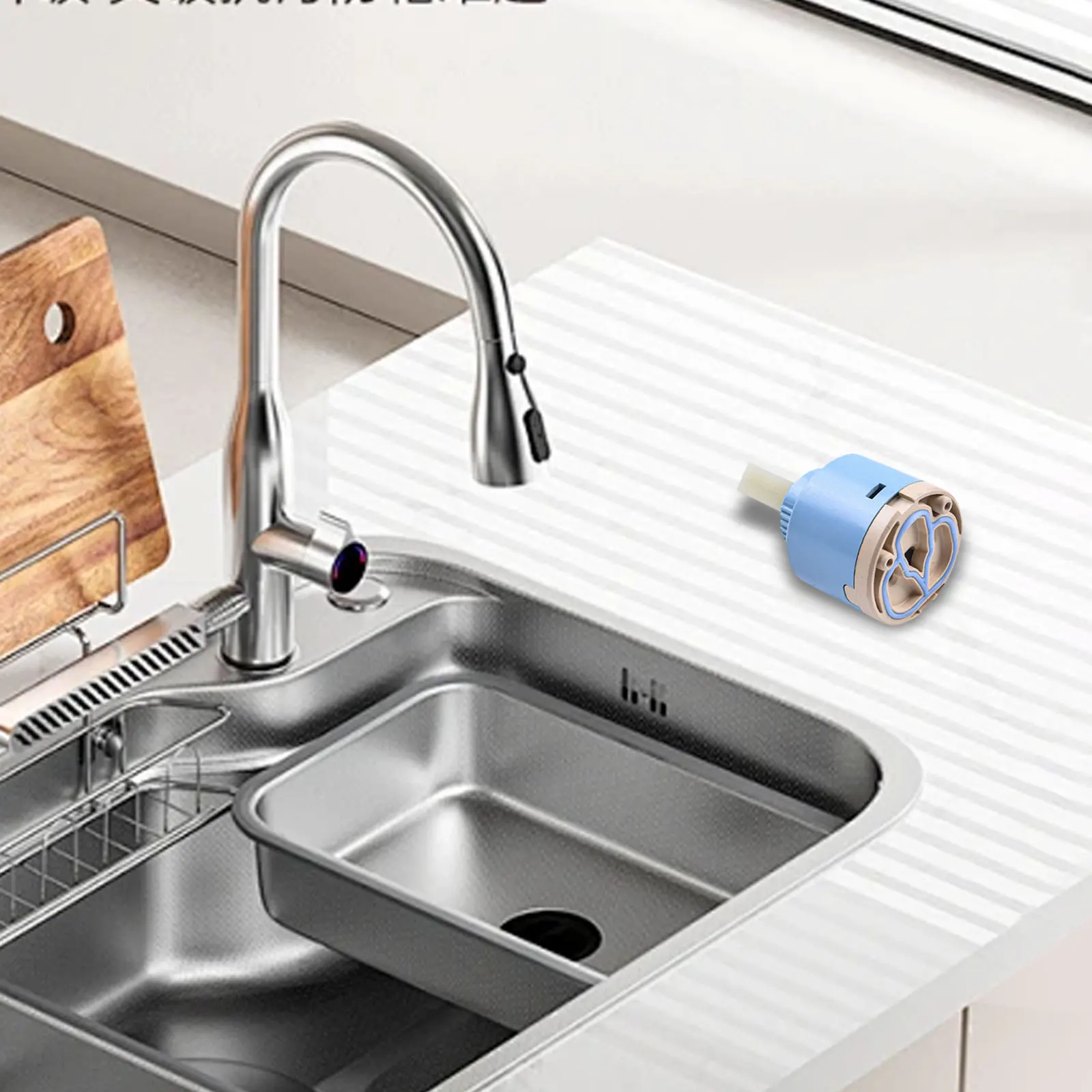 Tap Mixing High Spool Valve 35mm/40mm Faucet Accessories Ceramic Cartridge Faucet Cartridge Mixer Kitchen Bath Basin Shower