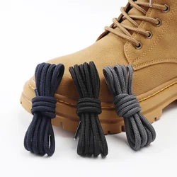 1 par de cordones redondos clásicos para zapatillas de deporte botas Martin zapatos de senderismo cordones de zapatos Oxford 90 cm/120 cm/150 cm cordones de zapatos