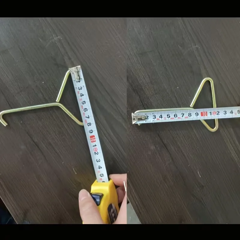 Heavy-duty Manhole Cover Lifting Key Thickened Galvanized Carbon Steel Special Maintenance Tool for Drainage Ditch Cover Opening