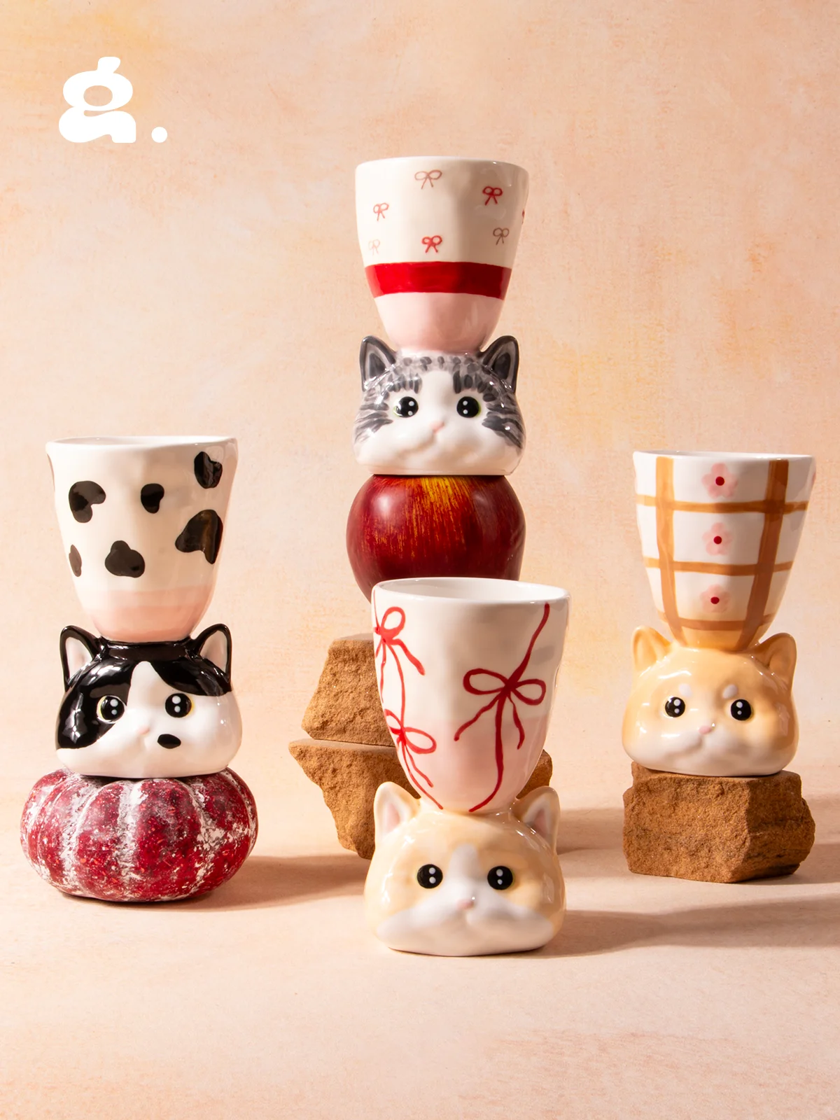 

Handmade Cerc Cup Cute Healing Birthday Gift for Girls Creative Cartoon Character Chinese Brand Congzhou Studio