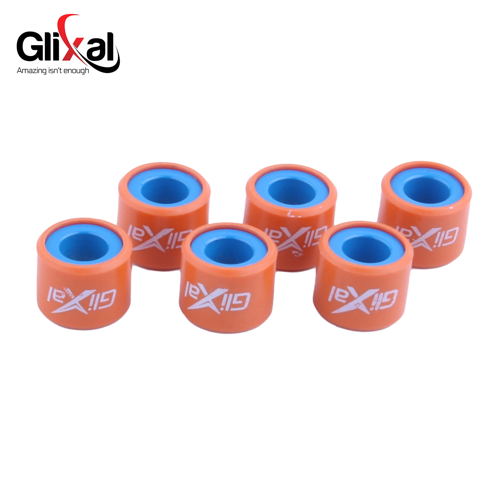 Glixal 17x12mm High Performance Racing Variator Roller Weights Set for Suzuki AD50 AD100 Aprilia Atala Derbi Italjet Scooter
