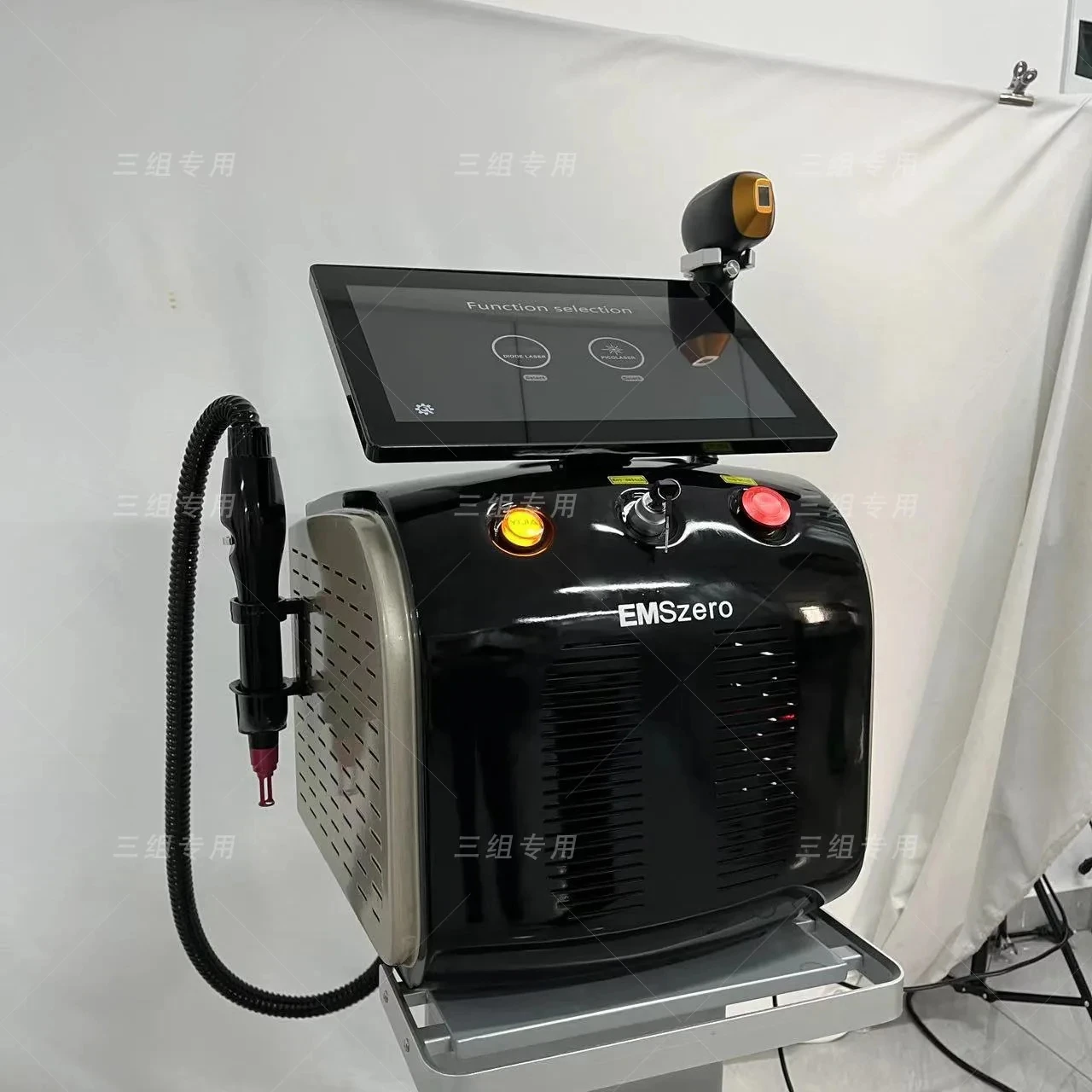 2 in 1 ダイオードレーザー脱毛アイス無痛アレキサンドライトピコ秒レーザータトゥー除去多機能冷却システム美容