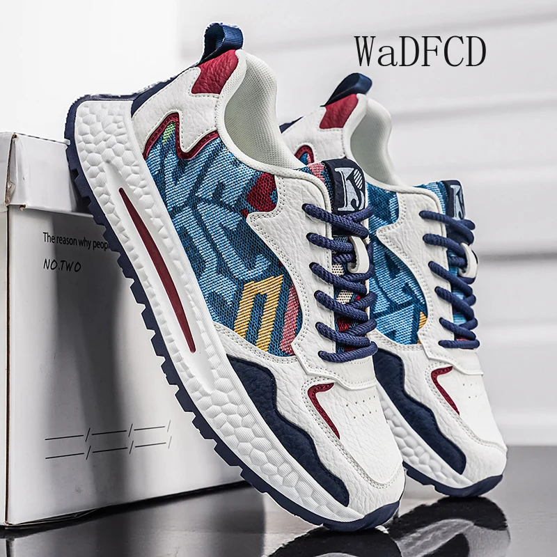 

Мужские массивные кроссовки: оригинальные дизайнерские ретро-спортивные туфли, модные повседневные кожаные дышащие кроссовки на платформе с увеличенной высотой