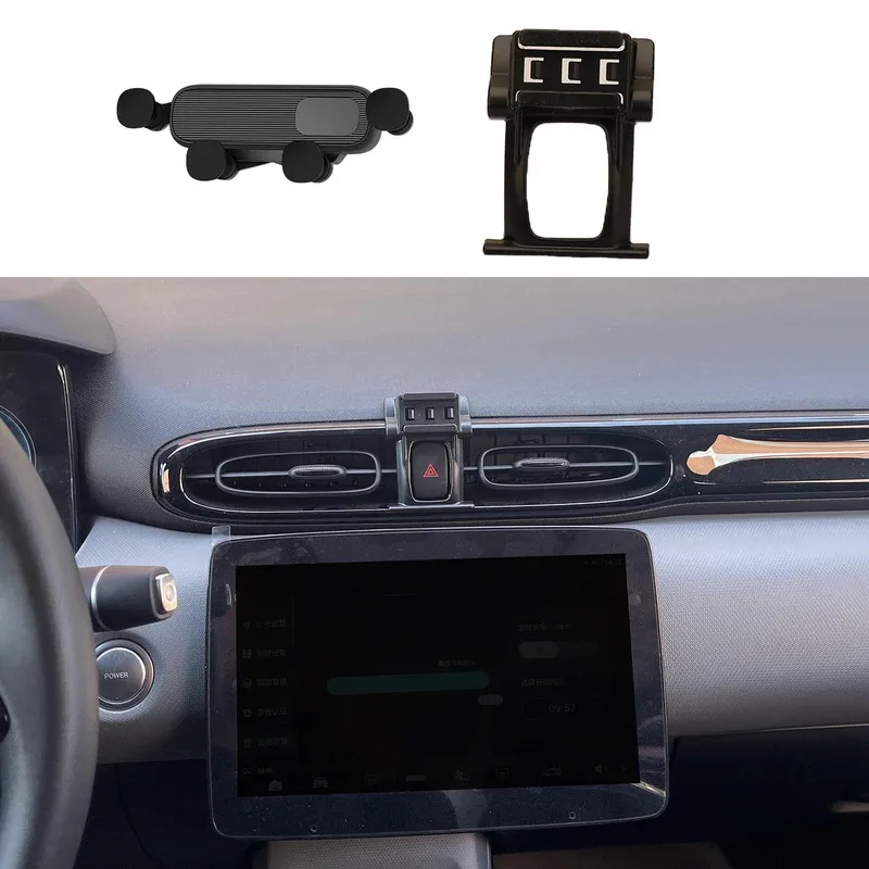 Car Phone Holder for Leapmotor T03  GPS Bracket Navigation Stand Auto Accessories