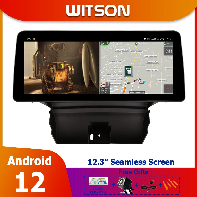 WITSON 12.3'' Android 12 Radio Car Stereo For CHEVROLET ORLANDO 2011 2012 2013 2014 2015 Auto Media GPS Carplay WIFI BT