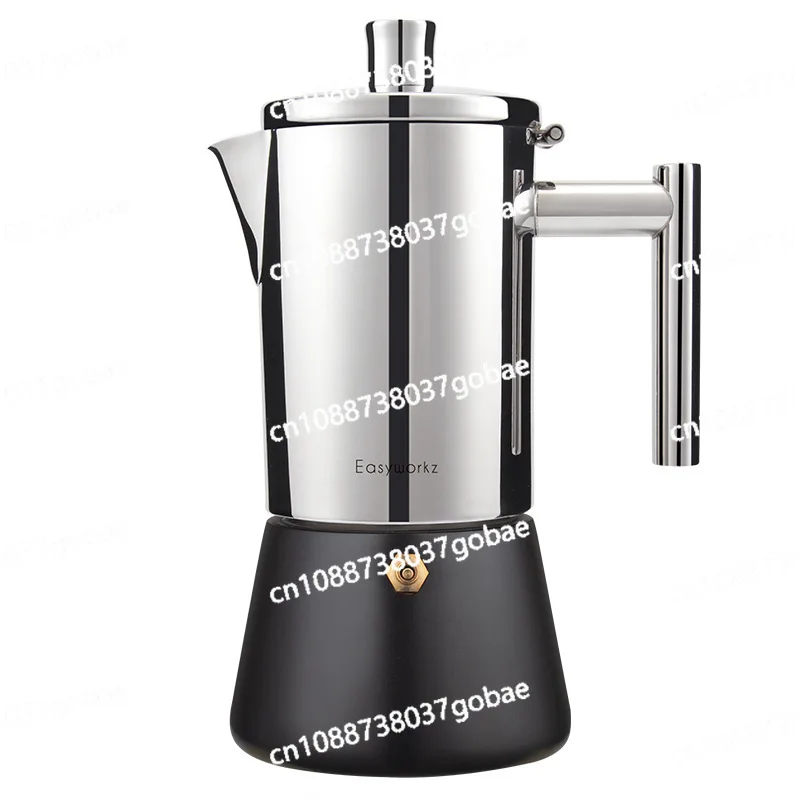 

Stainless steel mocha pot, Italian household coffee pot