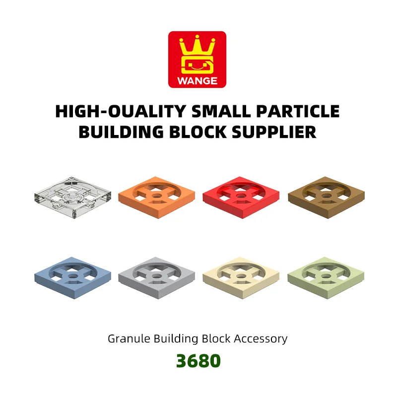 

WANGE 266Pcs/Lot 3680 Small-angle turn seat Building Blocks Moc Color Accessories Compatible with Brick DIY Spare Parts Toy Gift