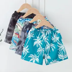 Summer Children Bohemian Style Shorts Boys and Girls Casual Sports Beach Style Pants