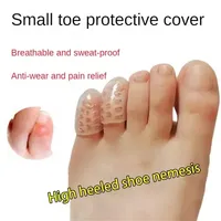 네일 1PCS Foot Care Tools Toe Sleeve Waterproof Breathable Foot Care Tools Toe Protector Wear Silicone Transparent