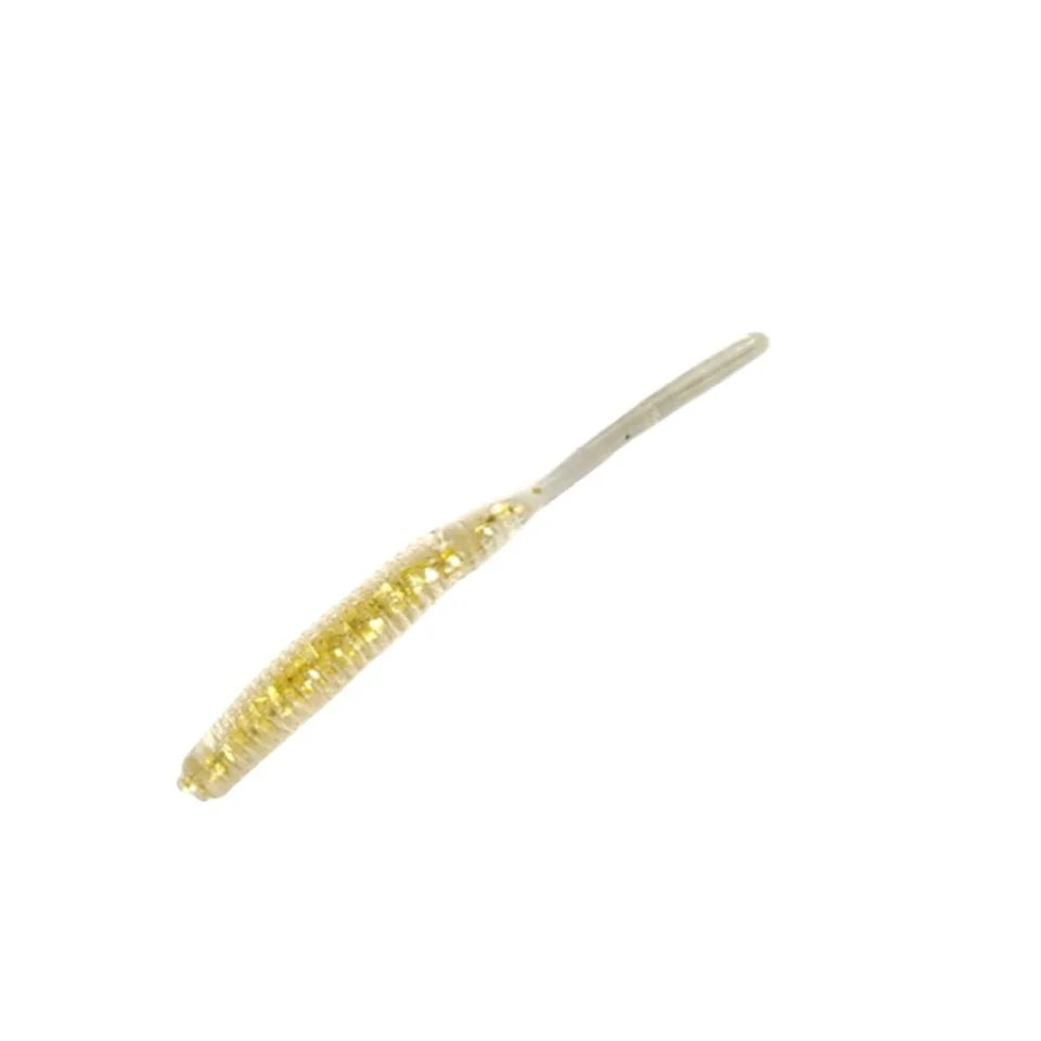 MUKUN Einzelne Nadel Schwanz Wurm Micro 48mm 0,42g Angeln Köder Ajing Kleine Rockfish Silikon Isca Künstliche Köder leuchtende Jig 12pc – Detail 3