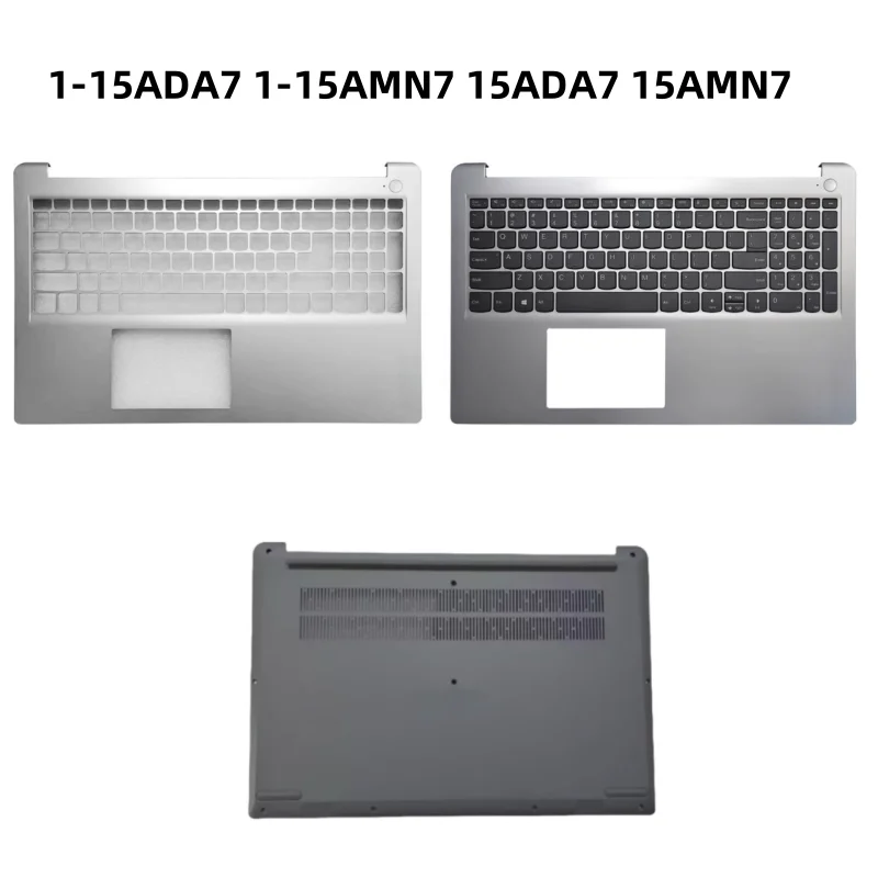 New Top Case Palmrest Upper Bottom Cover Case For Lenovo Ideapad 15ADA7 15AMN7 1-15ADA7 1-15AMN7