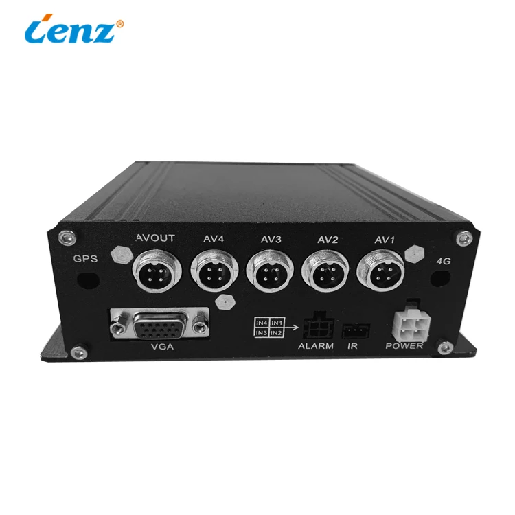 Vehicle Car Bus Truck H.264 4CH Mobile DVR 1080p for Realtime Video Recorder