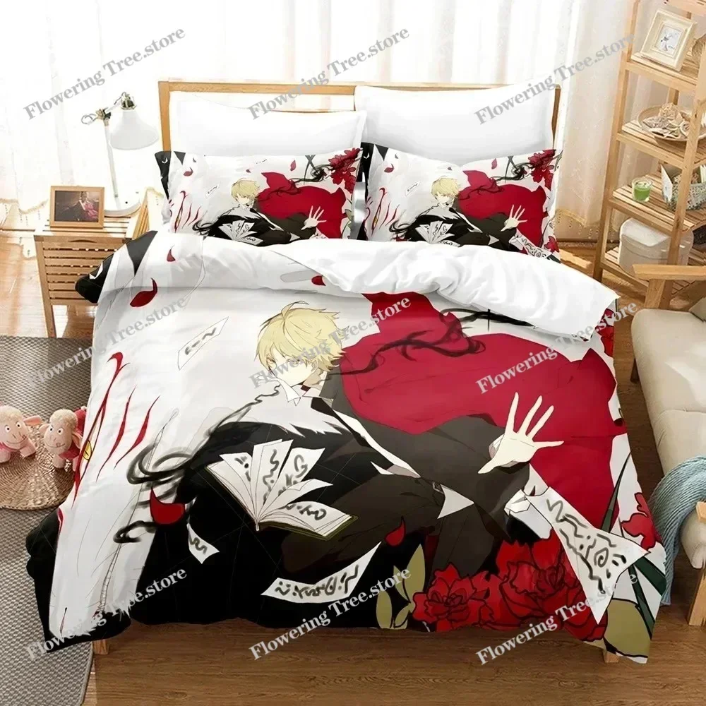 

Natsume's Book of Friends Anime 3D Duvet Cover Bedding Set Polyester Pillowcases Quilt Cover Home Decor Gift Twin King029