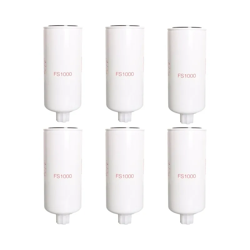 

In Stock 1 Set 6pcs Fuel Filter Water Separator FS1000 33439 33783 15587139 25011689 for Freightliner Kenworth Peterbilt