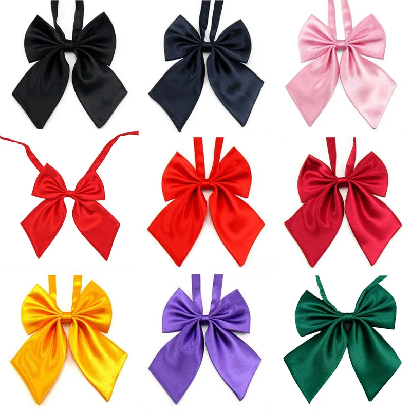 25/50/100pcs Solid Dog Bow Tie Adjustable Large Dog Bowties/Neckties Pet Dog Big Bows Bowties Pet Dog New Year Grooming Supplies