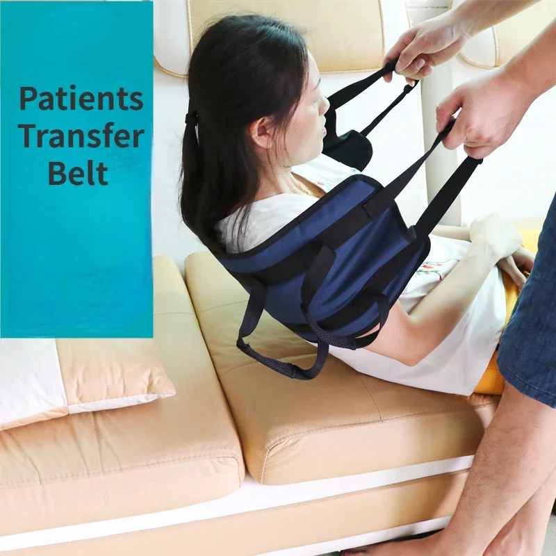 Patients Transfer Belt Medical Lifting Aid Sling Mat Turn Over Auxiliary Movement Position Elderly Bedridden Bedsore Shift Band