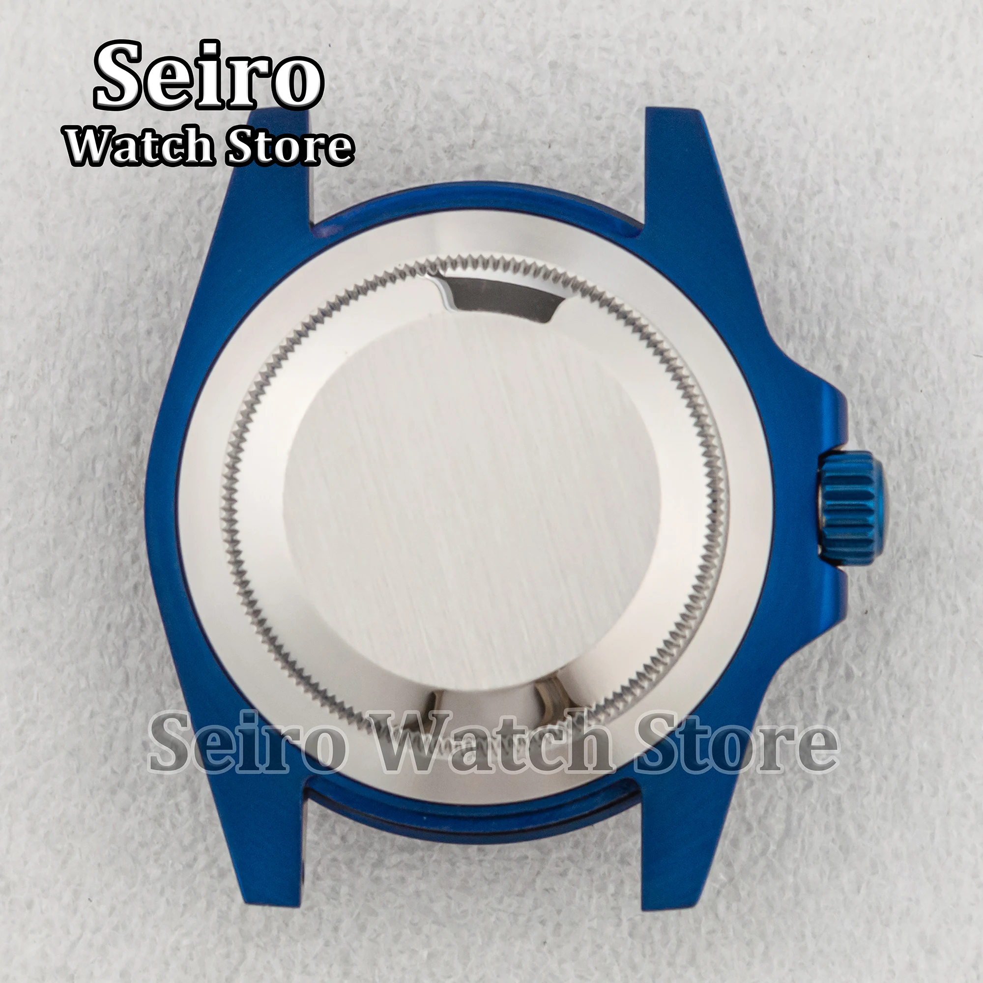 40MM Sapphire Glass NH35 Case Stainless Steel Modified 10ATM Waterproof for SUB NH36 Movement Watch Accessories Replacements