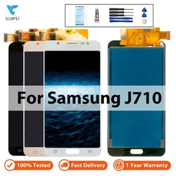 AAA+++ LCD Display For Samsung Galaxy J7 2016 J710 SM-J710FN J710F J710M J710Y J710G J710H Touch Screen Assembly Replacement