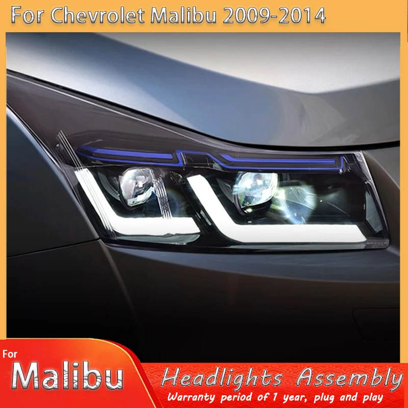 

Car Styling Head Lamp for Chevrolet Cruze LED Headlight 2009-2014 Cruze Headlights DRL Signal Projector Lens Automotive