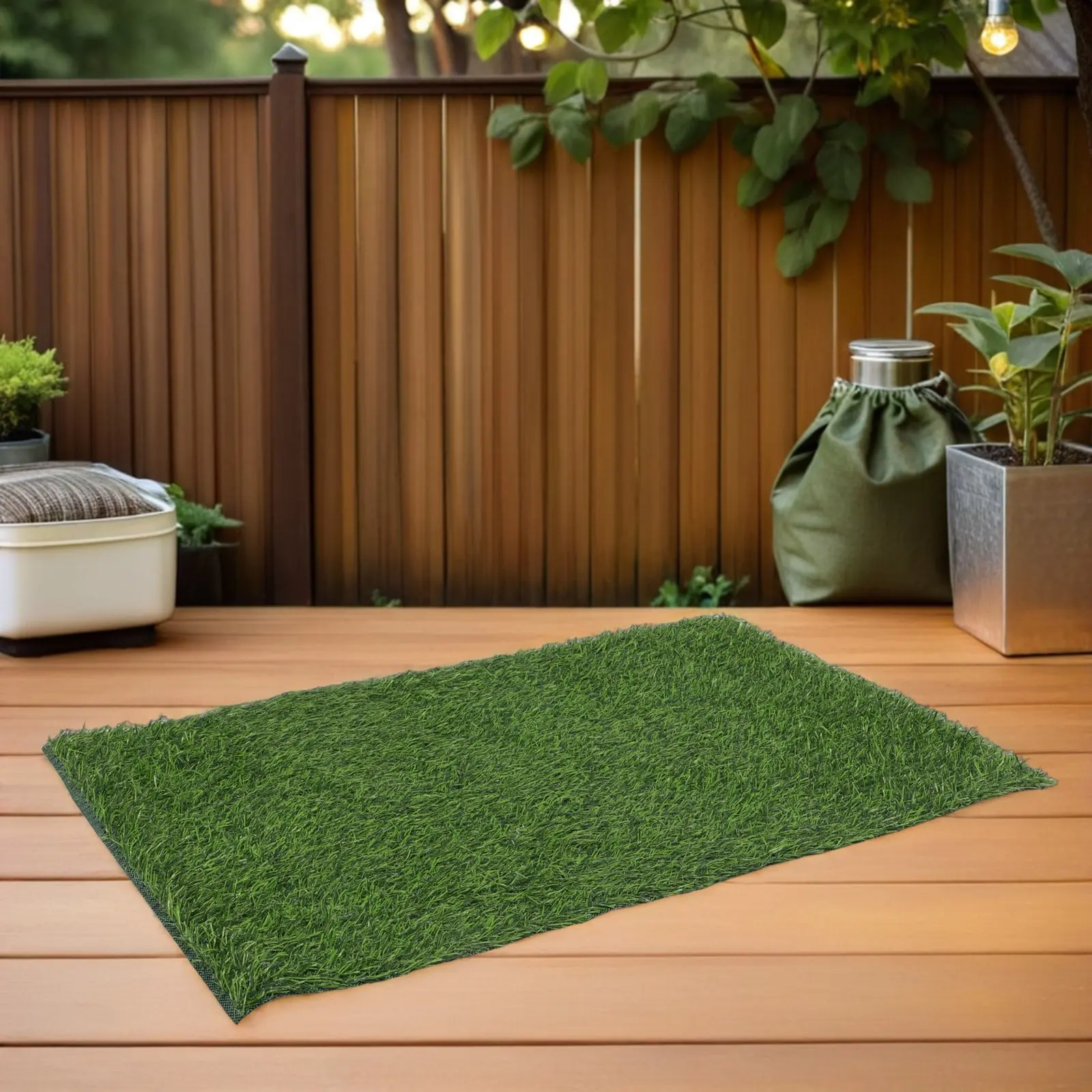 Oval Artificial Grass Mat Realistic Turf Pad for Garden Patio Balcony Outdoor Yard Fake Lawn Turf Decoration Plastic Grass Mats