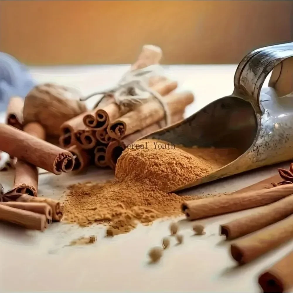 Aromatherapy Cinnamon Roll Decor Set - Natural Cinnamon Sticks Fragrance Diffuser 10g-1800g
