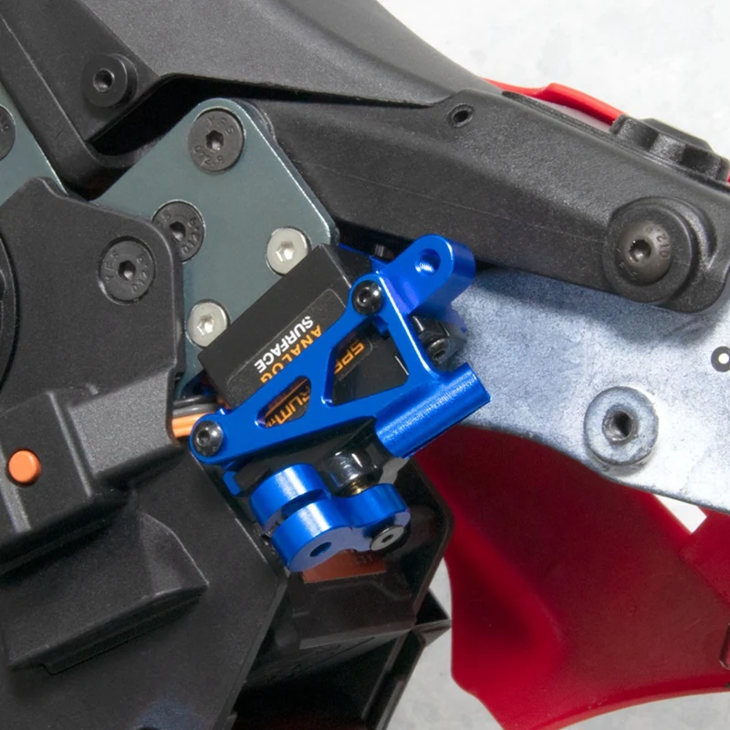 Caliper Servos Mount Servo Bracket LOS261013 For LOSI 1/4 PROMOTO-MX MOTORCYCLE LOS06000 LOS06002 Blue Easy To Use