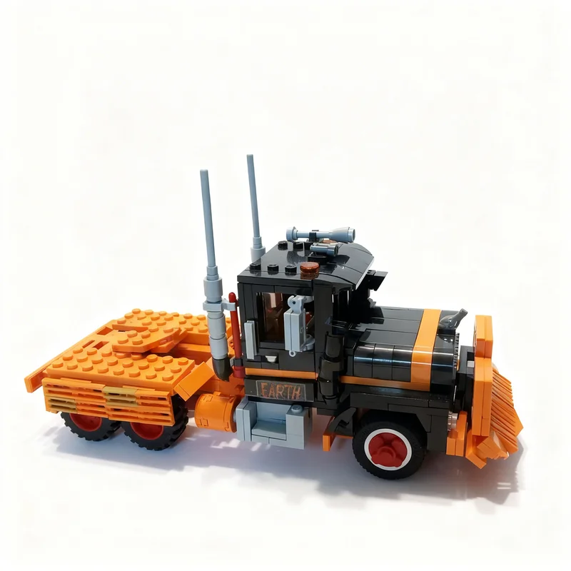 510pcs MOC Cars Road Warrior Mad Max Rig Model Building Blocks Education Creative Collection Brick Assemble Display DIY Birthday view 3