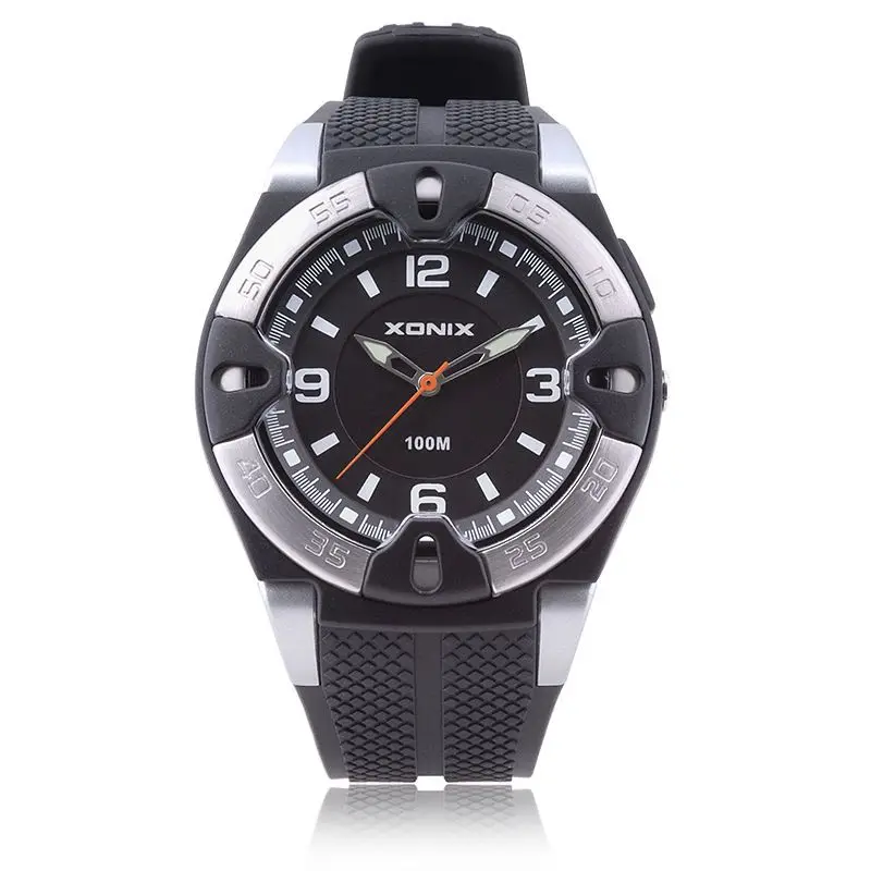 XONIX Fashion Simple Atmospheric Swimming Millennium Y2K Middle School Student Luminous Waterproof Quartz Pointer Watch Male
