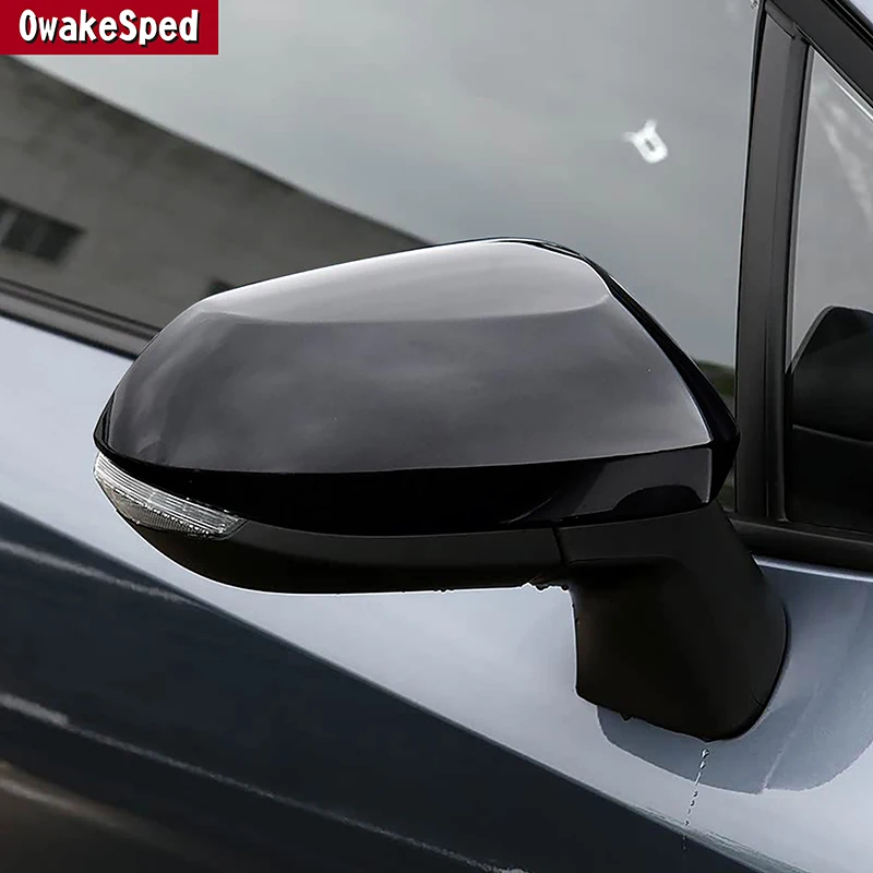 Car Styling Rearview Mirror Decoration For Toyota Corolla 2019-2023 Reversing Mirror Cover Trim Exterior Accessories