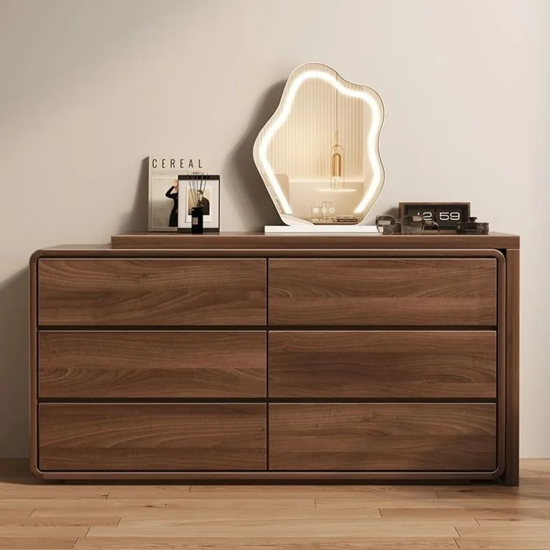 cômoda de peito integrada quarto moderno e simples mesa de maquiagem