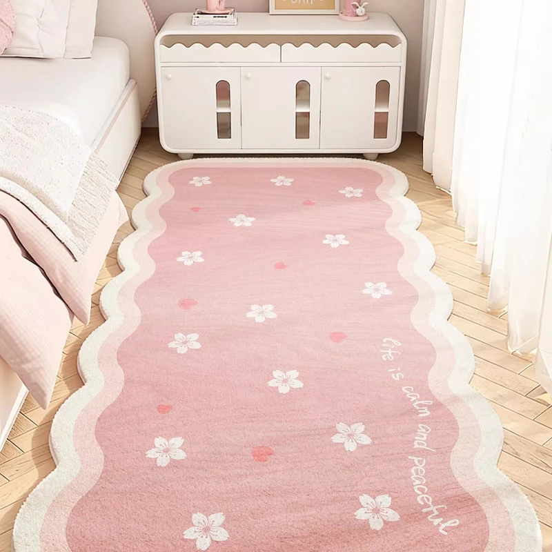 tappeti-in-stile-crema-per-soggiorno-decorazione-camera-da-letto-femminile-tappeto-morbido-e-soffice-rosa-tappetino-irregolare-per-comodino-tappeto-peloso-per-pavimento
