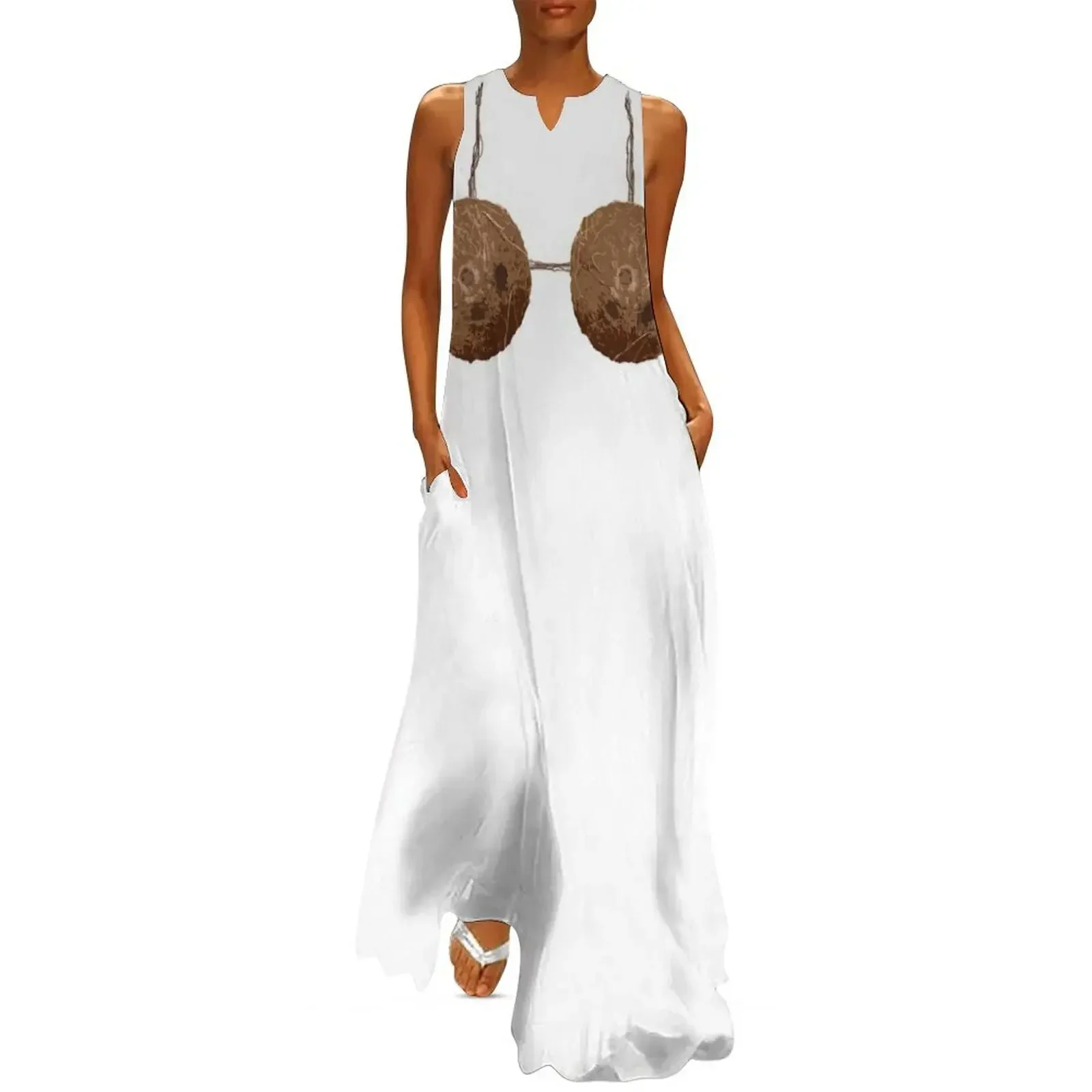 

Coconut Bra Long Dress party dress women elegant luxury summer dress woman 2025 trendy women long dresses Beachwear