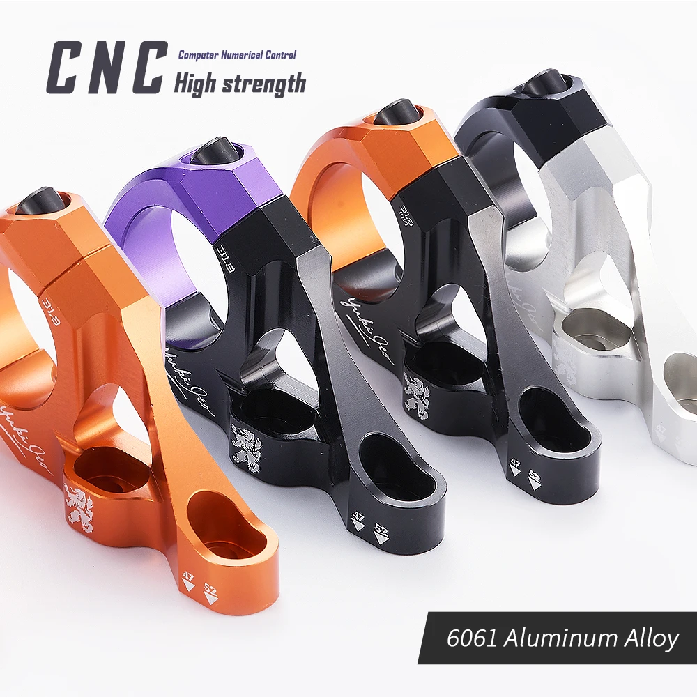 KRSEC الجبلية دراجة الجذعية + TC4 M6 البراغي CNC سبائك الألومنيوم الإنحدار دراجة المقود 31.8 مللي متر DH/AM/FR الدراجة اكسسوارات