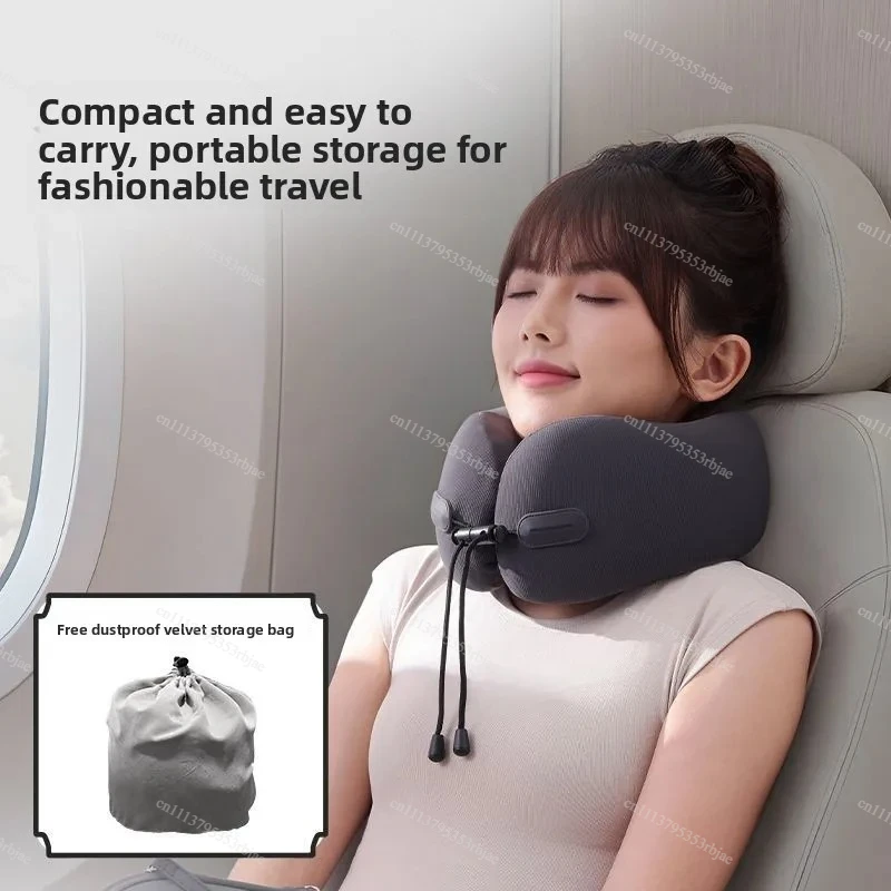 Sleeping hole U-shaped pillow, office nap pillow, adult sleep, travel car, high-speed rail neck protection U-shaped pillow